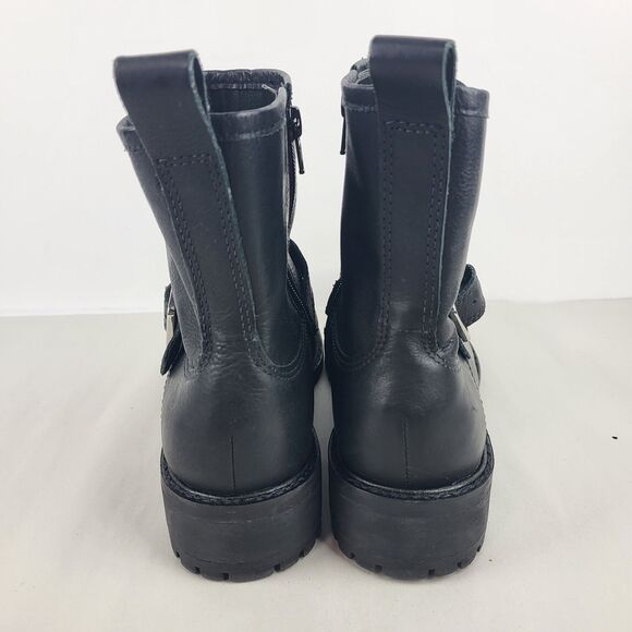 Lucky Brand Kenadie Women's Riding Ankle Boot Black Leather Size 10 M - Picture 10 of 16